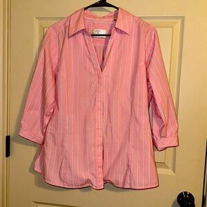 Lee Riders pink button down
